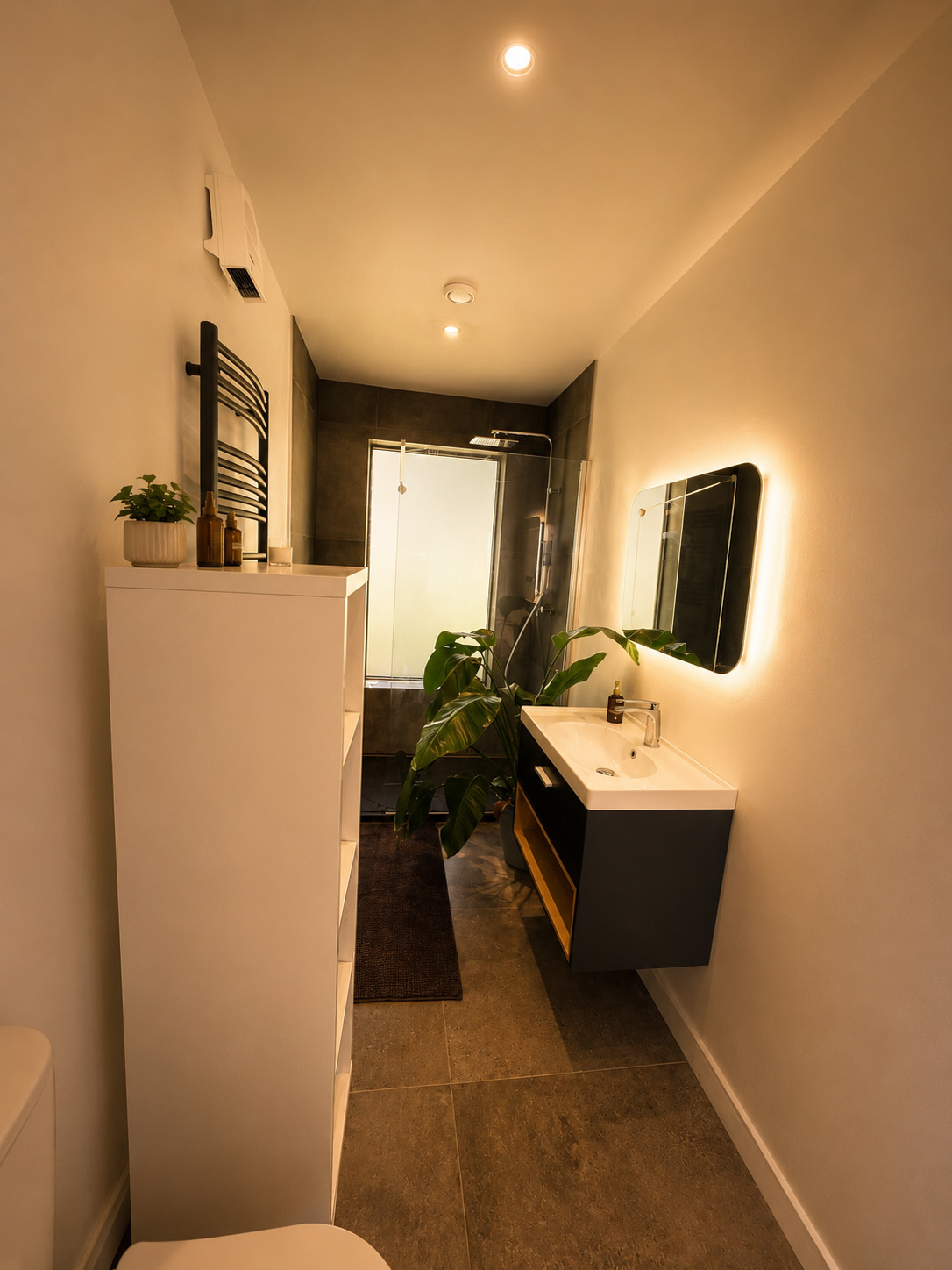Modern shower room
